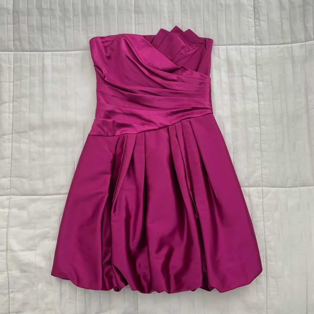 Jessica McClintock Fuschia Cocktail Dress Size 2